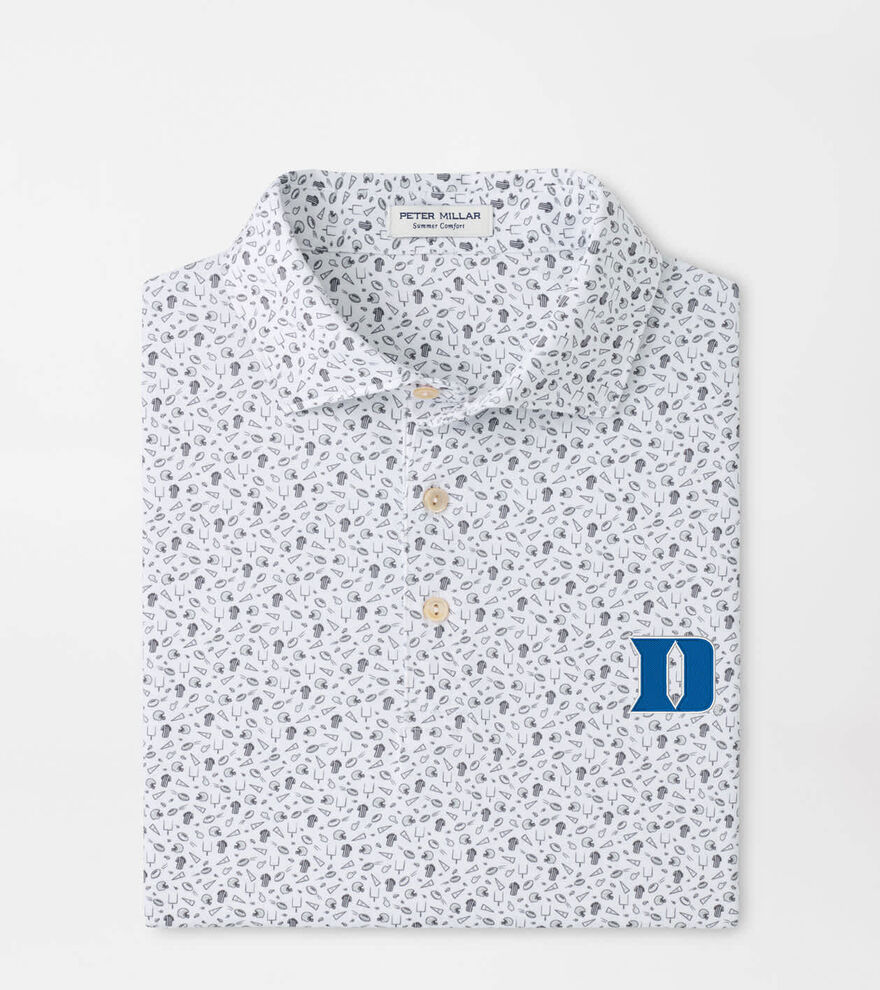 Duke University Kick Off Performance Jersey Polo image number 1