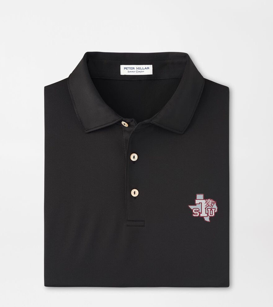 Texas Southern Solid Performance Jersey Polo
