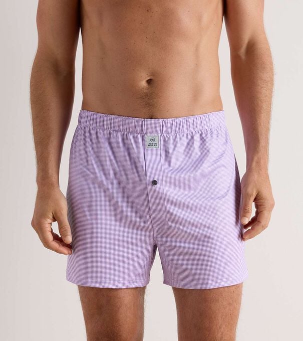 Gingham Performance Boxer Short - Alternate Image 1