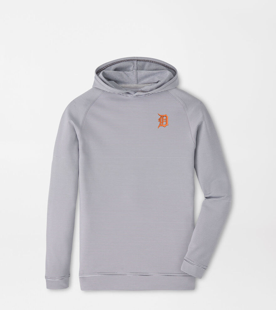 Detroit Tigers Pine Youth Sugar Stripe Performance Hoodie image number 1