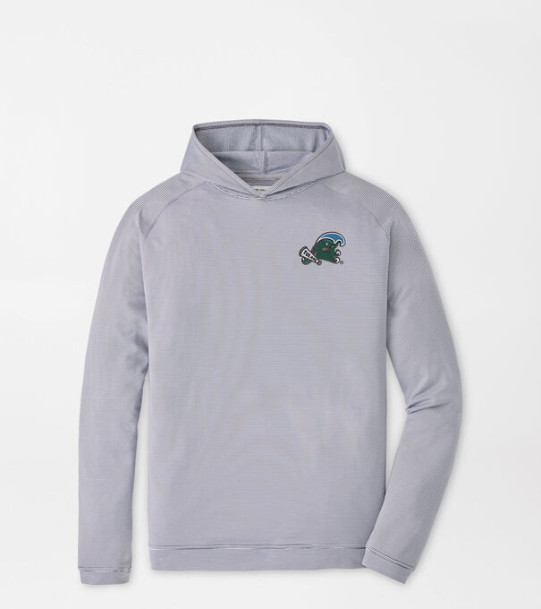 Tulane Green Wave Pine Sugar Stripe Performance Hoodie