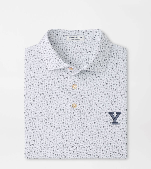 Yale Buzzer Beater Performance Jersey Polo