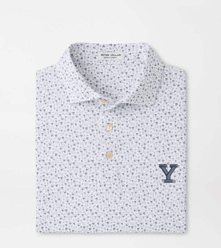 Yale Buzzer Beater Performance Jersey Polo
