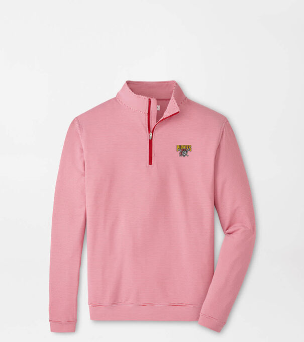 Cooperstown Pittsburgh Pirates Perth Sugar Stripe Performance Quarter-Zip