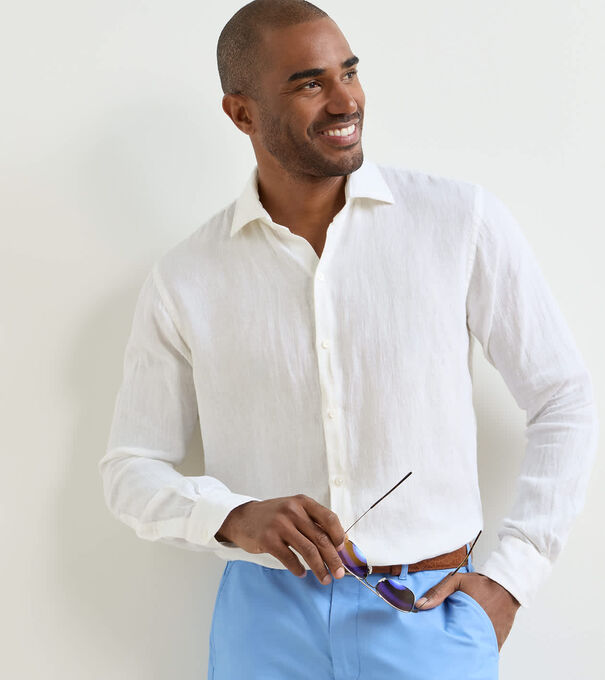Shoreside Linen Sport Shirt