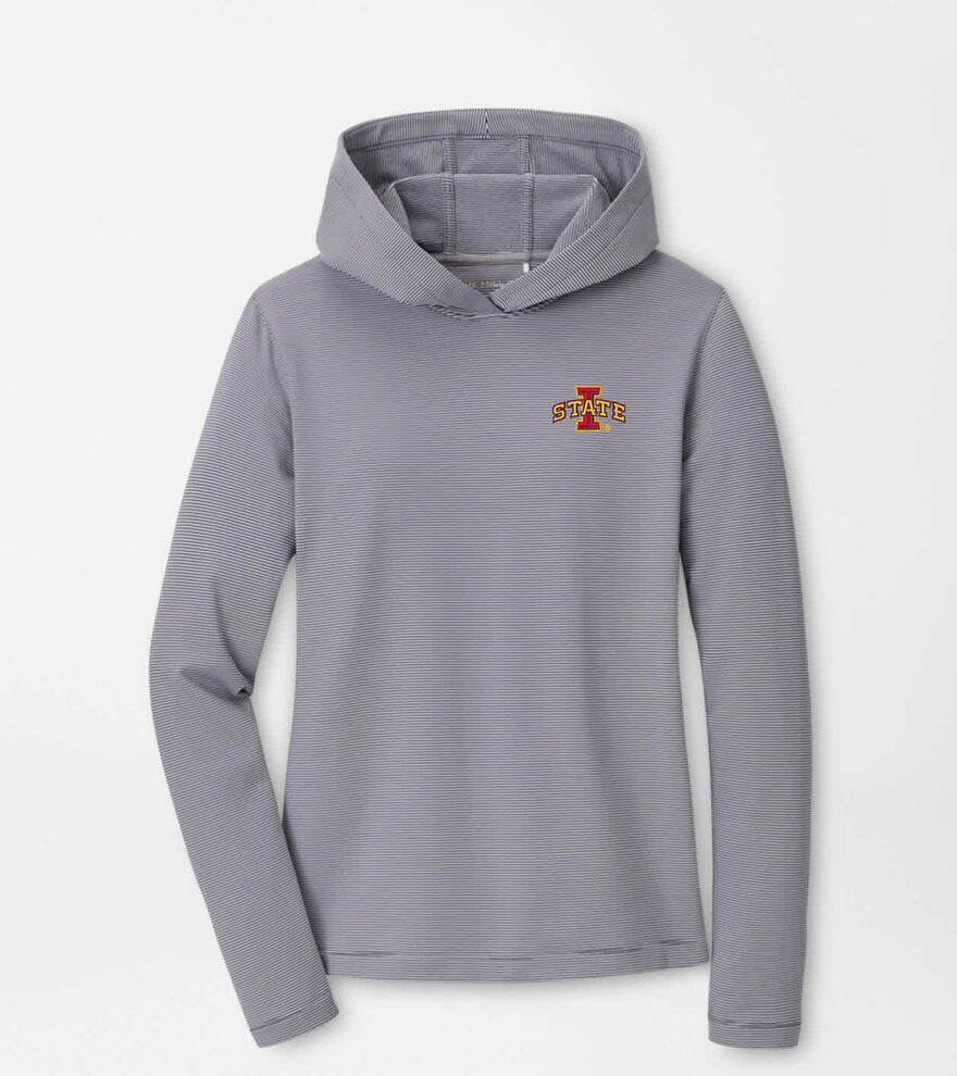 Iowa State Women's Pine Sugar Stripe Performance Hoodie
