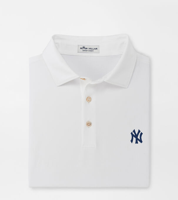 New York Yankees Solid Performance Jersey Polo