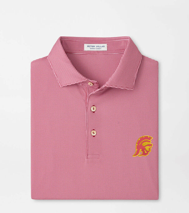 USC Trojan Border Performance Jersey Polo