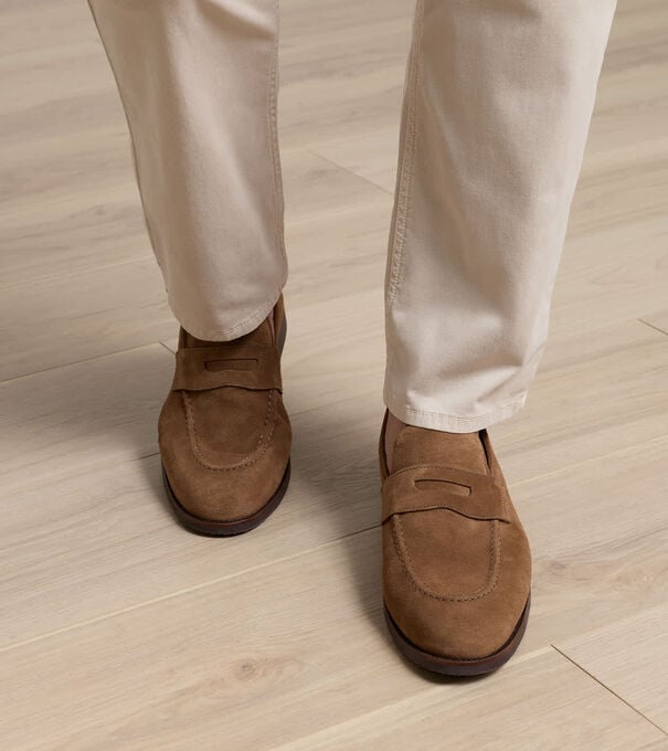 Madison Suede Penny Loafer - Alternate Image 1