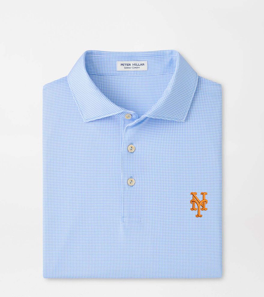 New York Mets Border Performance Jersey Polo