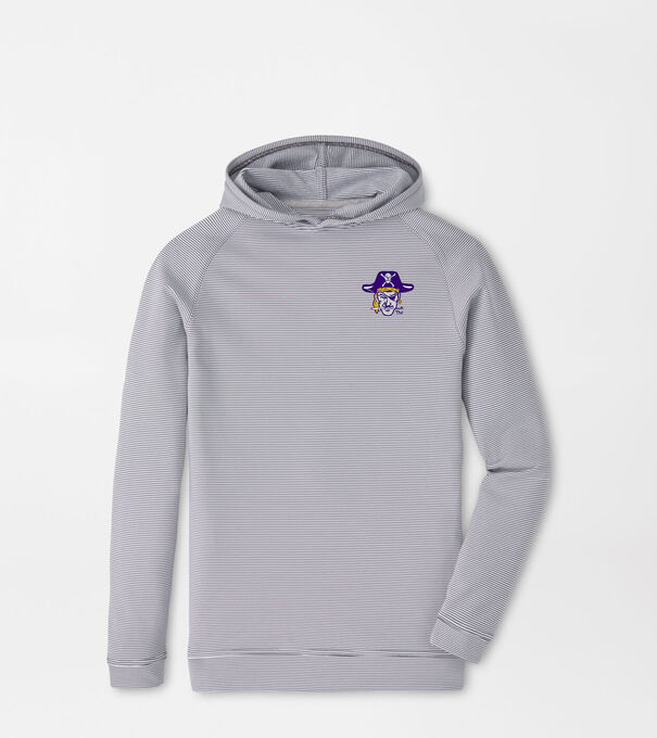East Carolina University Vault Pine Youth Sugar Stripe Performance Hoodie