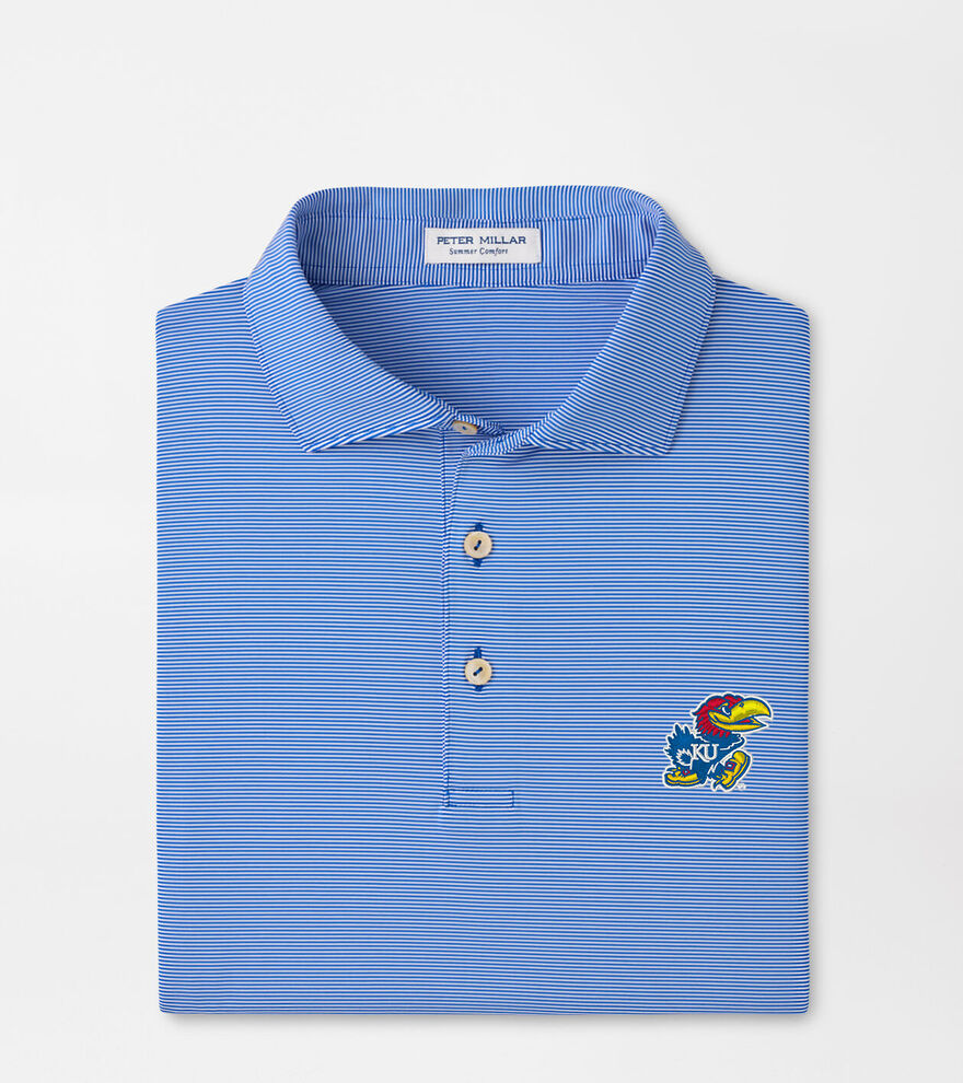 Kansas Jubilee Stripe Performance Polo image number 1