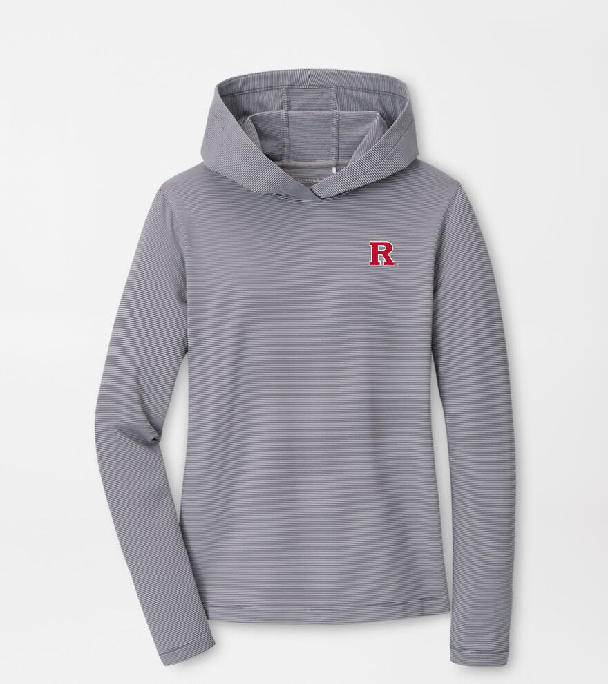 Rutgers Women's Pine Sugar Stripe Performance Hoodie image number 1