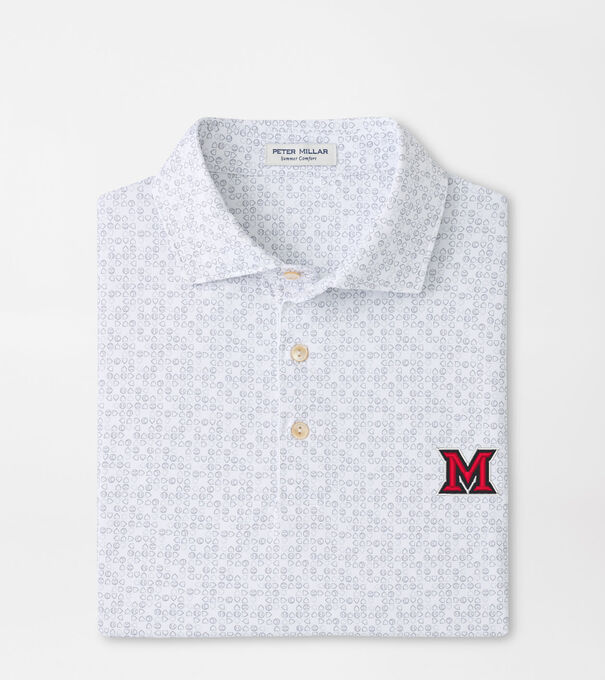 Miami of Ohio Bases Loaded Performance Jersey Polo