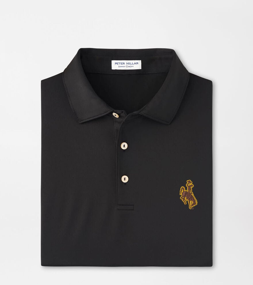 Wyoming Solid Performance Jersey Polo