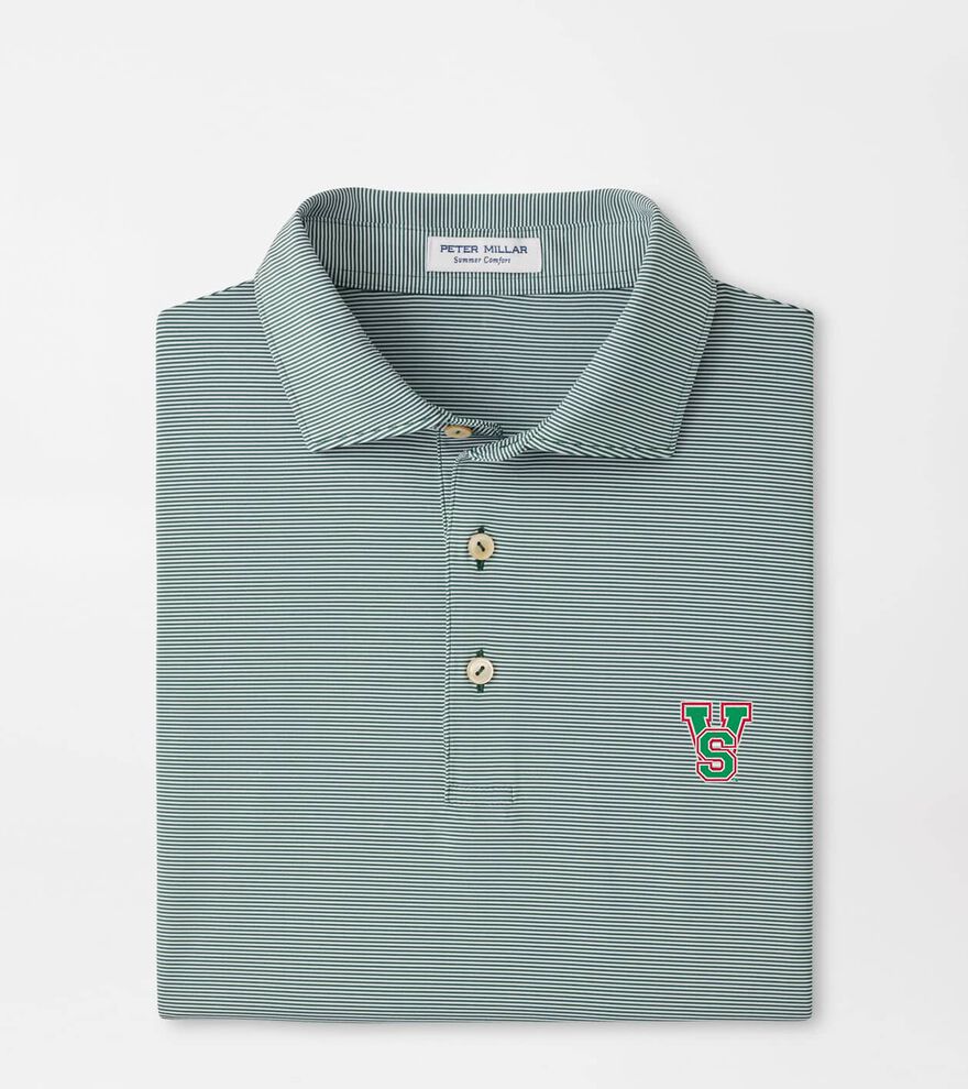 Mississippi Valley State Jubilee Stripe Performance Polo