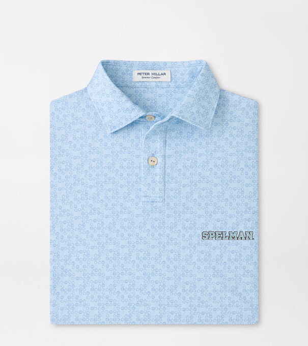 Spelman College Bases Loaded Youth Performance Jersey Polo