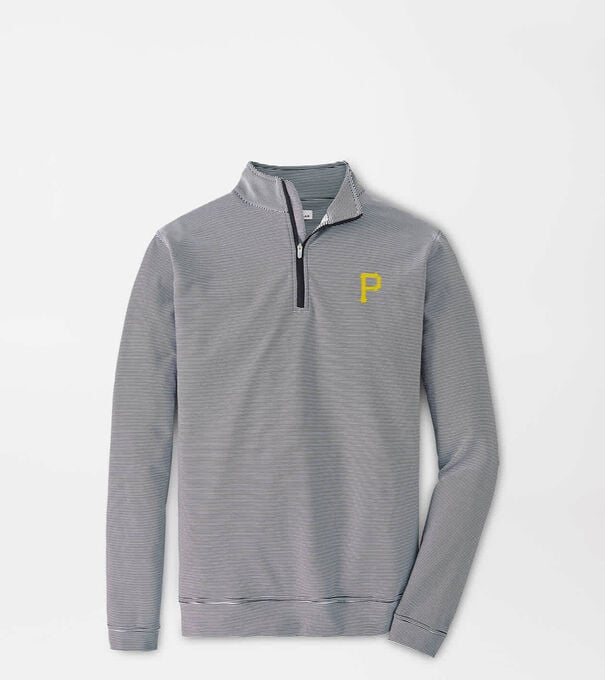 Pittsburgh Pirates Perth Sugar Stripe Performance Quarter-Zip