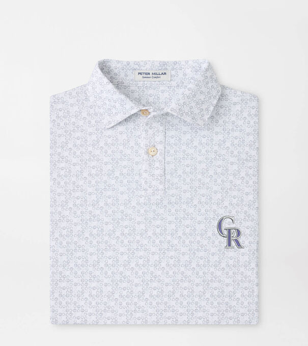 Colorado Rockies Bases Loaded Youth Performance Jersey Polo