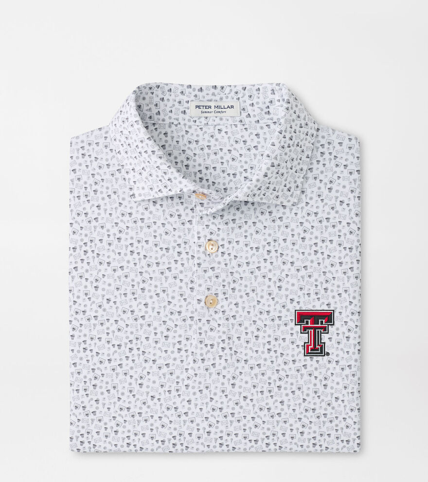Texas Tech Buzzer Beater Performance Jersey Polo image number 1