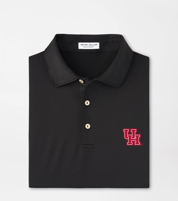 Houston Solid Performance Jersey Polo