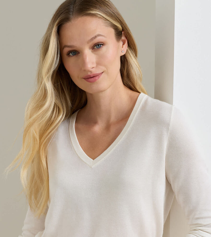 Mirage V-Neck Sweater - Alternate Image 4