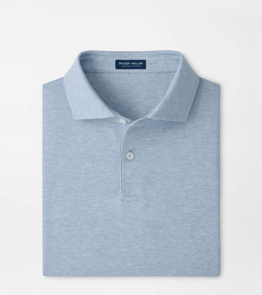 Excursionist Flex Herringbone Knit Polo