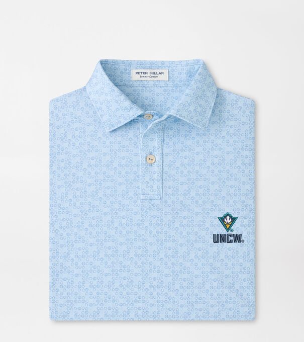 UNCW Bases Loaded Youth Performance Jersey Polo