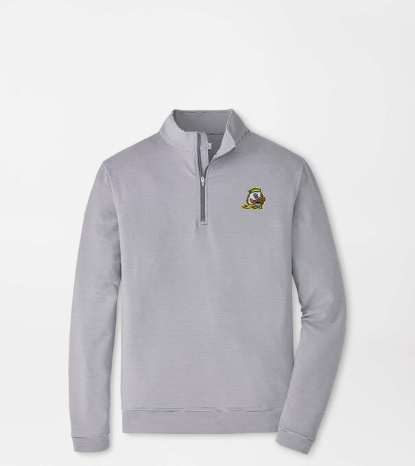Oregon Perth Sugar Stripe Performance Quarter-Zip