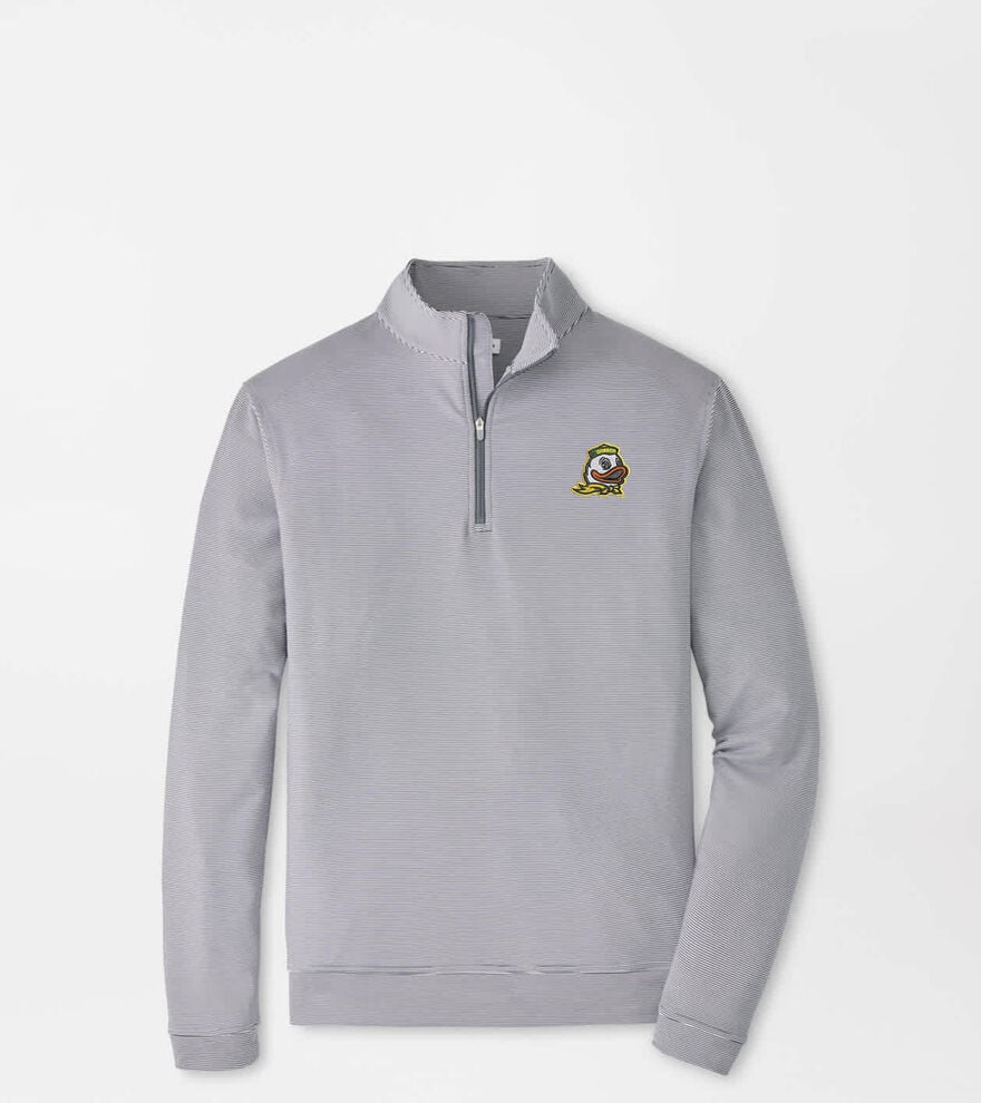 Oregon Perth Sugar Stripe Performance Quarter-Zip
