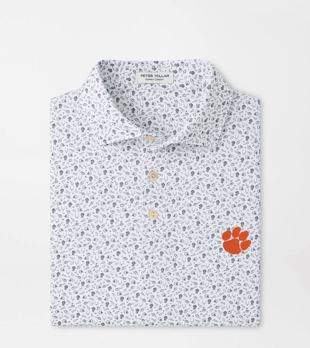 Clemson Kick Off Performance Jersey Polo