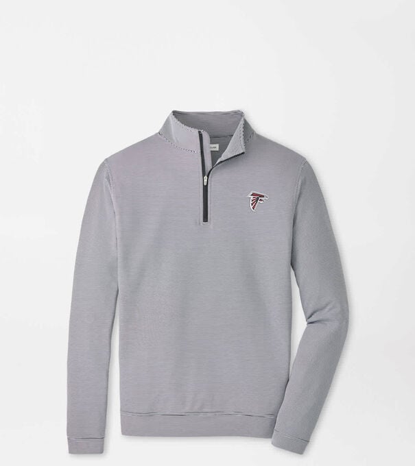 Atlanta Falcons Perth Sugar Stripe Performance Quarter-Zip