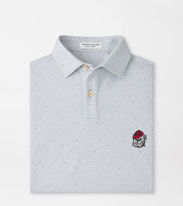 Georgia Bulldog On The Ball Youth Performance Jersey Polo