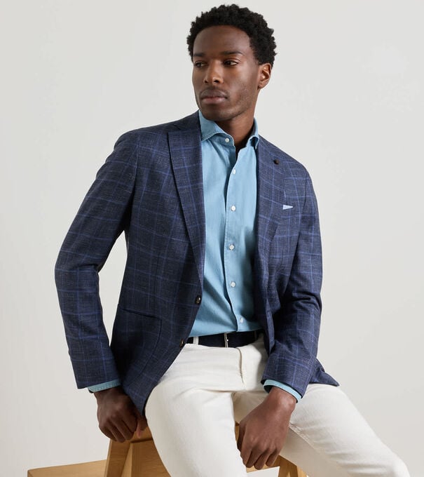 Bradford Windowpane Soft Jacket