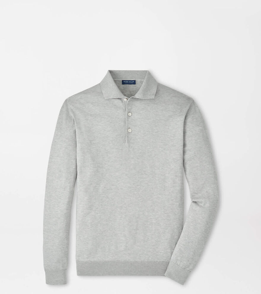 Mariner Sea Island Cotton Sweater Polo image number 1