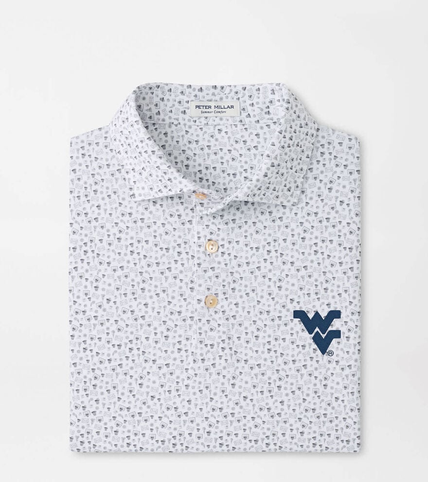 West Virginia Buzzer Beater Performance Jersey Polo
