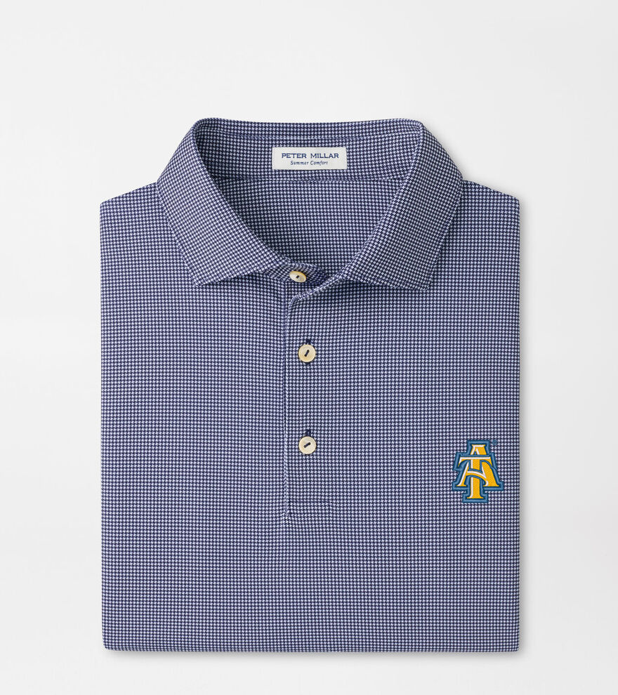 NC A&T Border Performance Jersey Polo image number 1