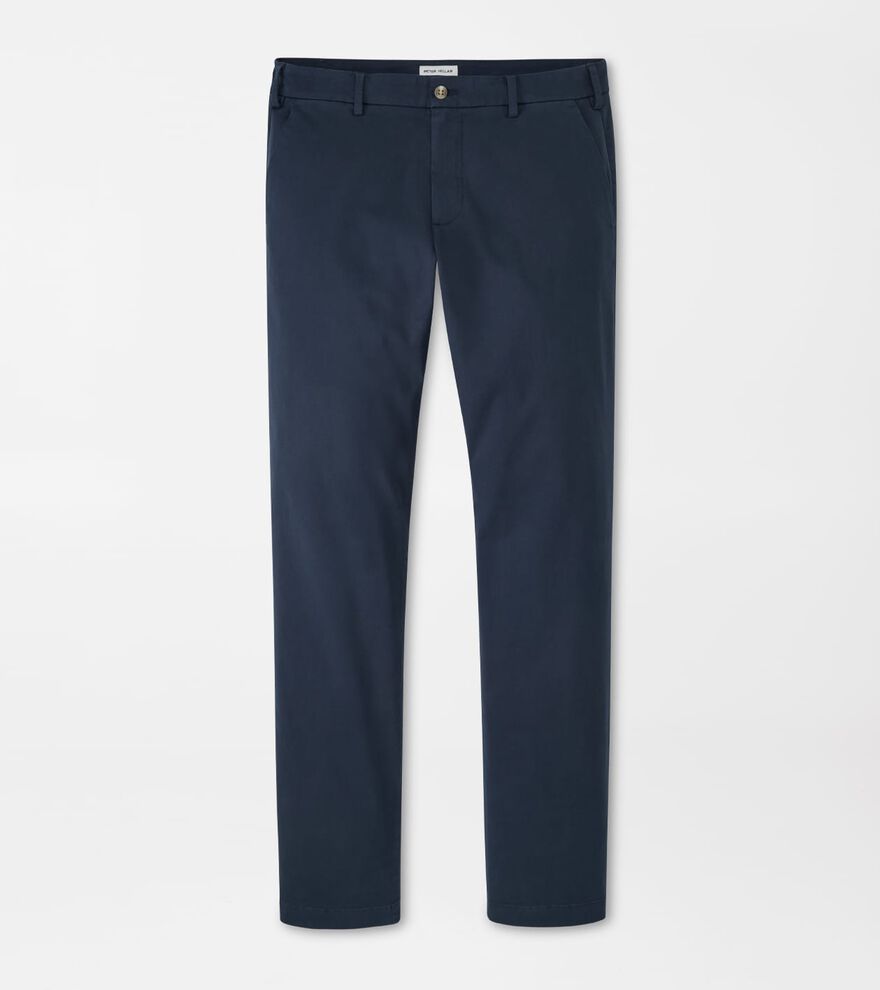 Signature Sateen Flat Front Trouser image number 1