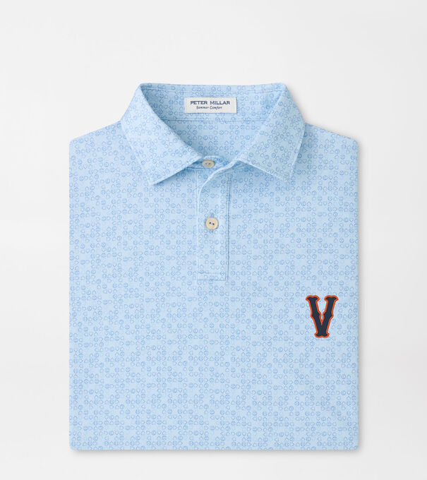 Virginia Vault Bases Loaded Youth Performance Jersey Polo
