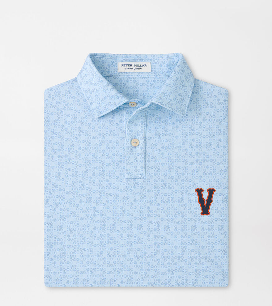 Virginia Vault Bases Loaded Youth Performance Jersey Polo image number 1