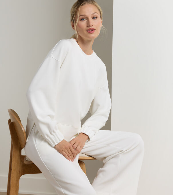 Flora Knit Crewneck - Alternate Image 1