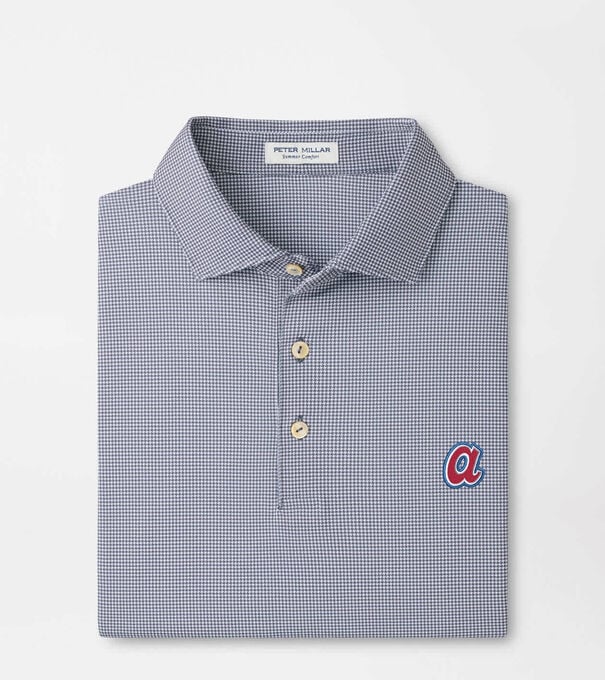 Cooperstown Atlanta Braves Border Performance Jersey Polo