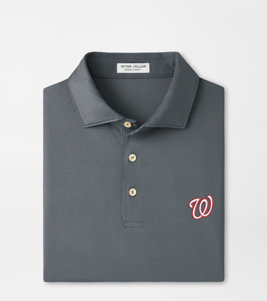 Washington Nationals Hugo Performance Jersey Polo image number 1