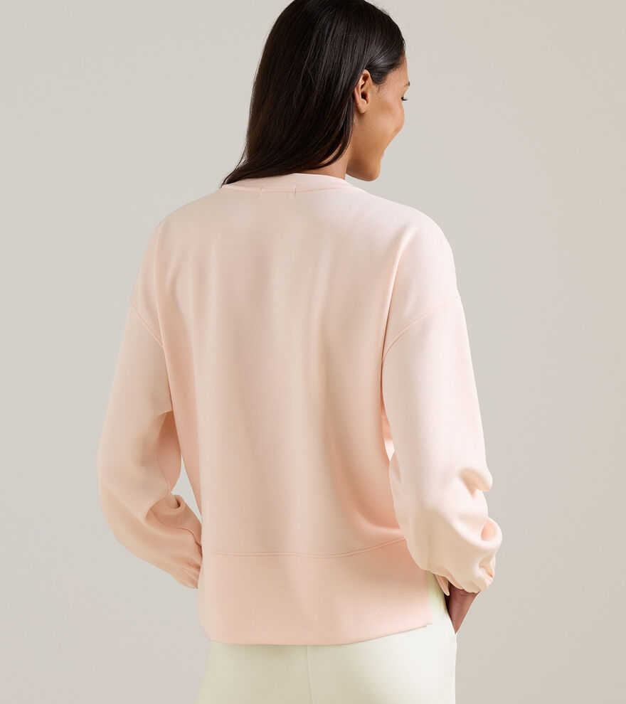 Flora Knit M&eacute;lange Crewneck image number 3