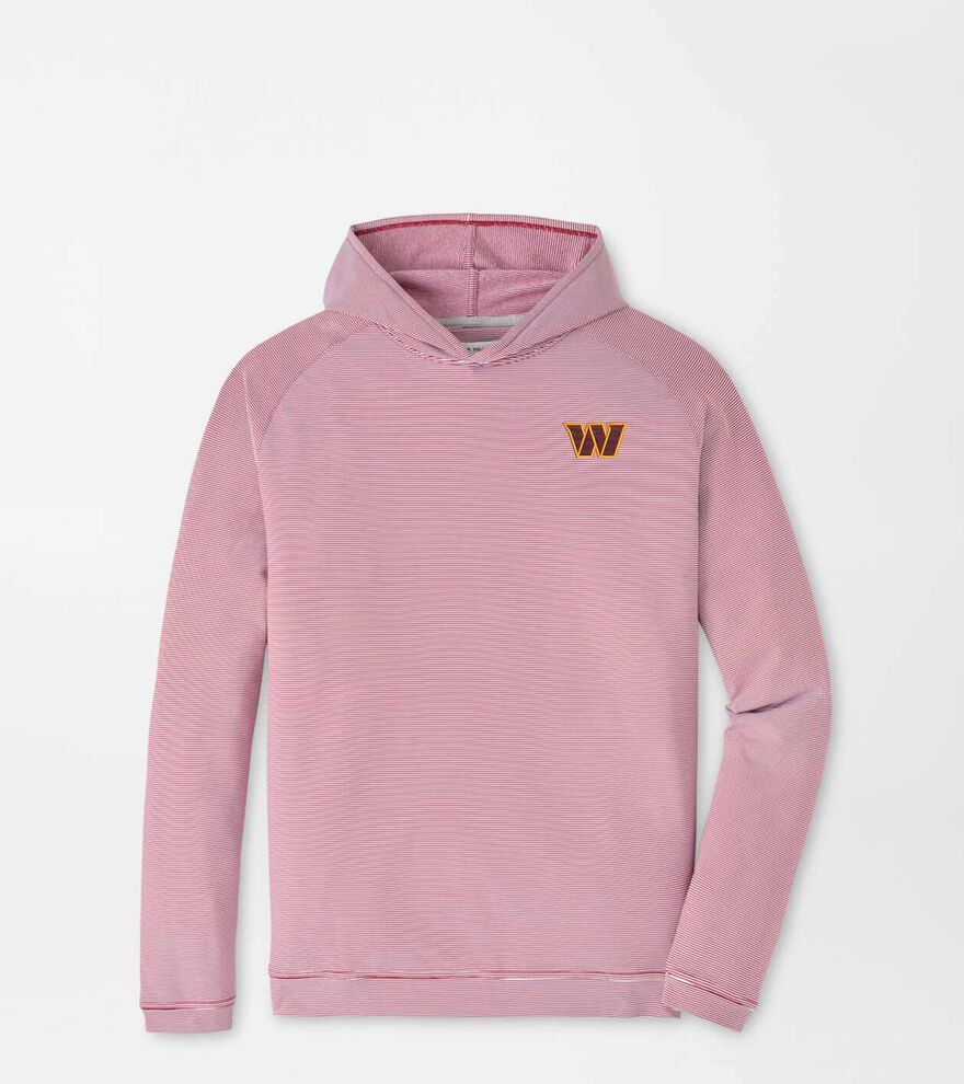 Washington Commanders Pine Sugar Stripe Performance Hoodie image number 1