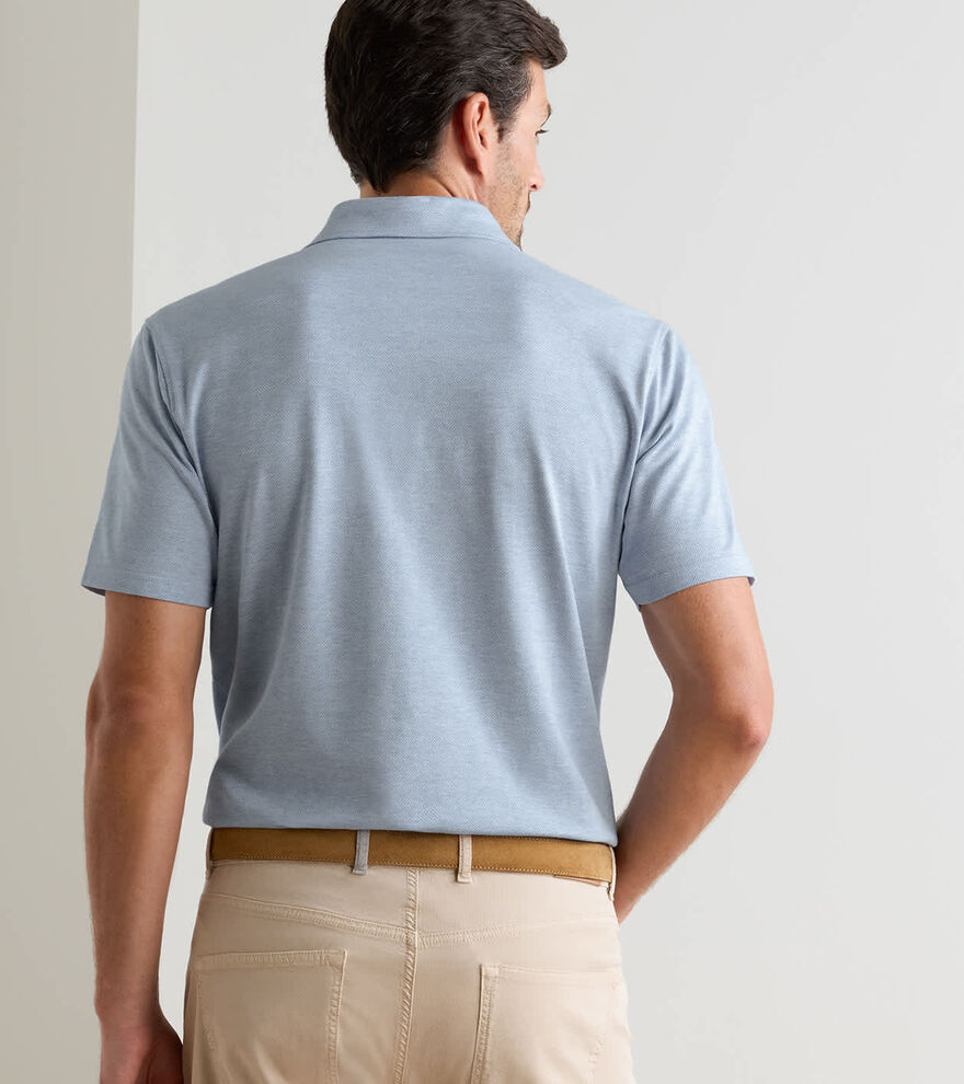 Excursionist Flex Herringbone Knit Polo - Alternate Image 2