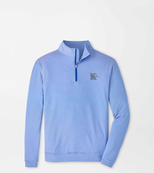 Memphis Perth Sugar Stripe Performance Quarter-Zip