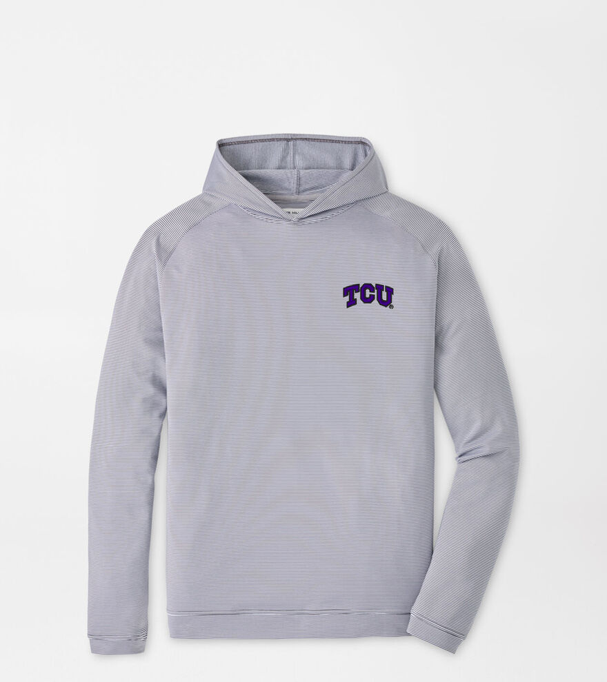 TCU Pine Sugar Stripe Performance Hoodie image number 1