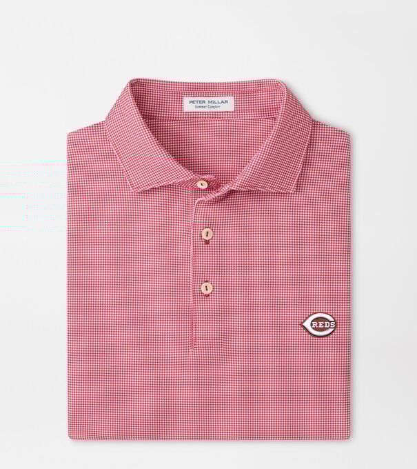Cincinnati Reds Border Performance Jersey Polo