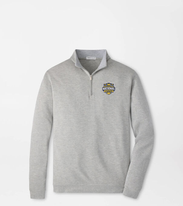 Michigan National Champion Crown Comfort Quarter-Zip Pullover